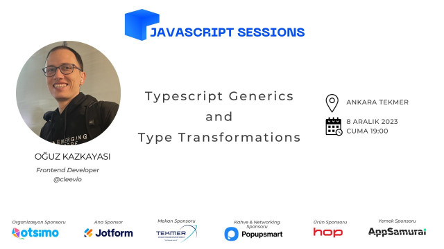 JavaScript Sessions Ankara #18