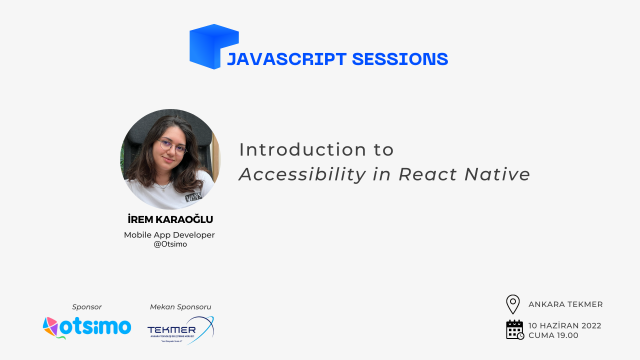 JavaScript Sessions Ankara #6