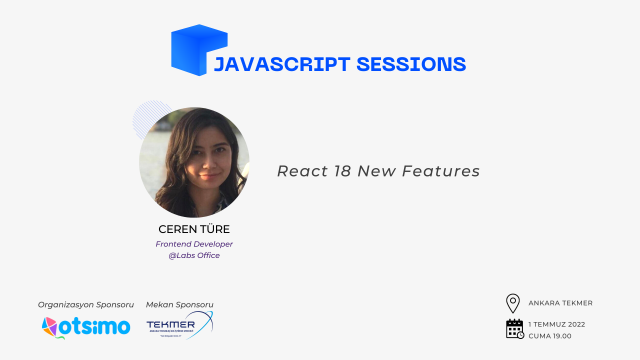 JavaScript Sessions Ankara #7