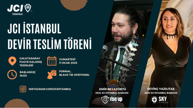 JCI İstanbul Devir Teslim Töreni