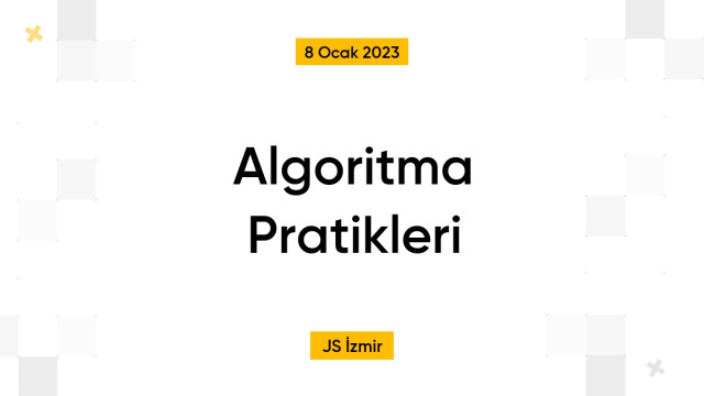 Algoritma Pratikleri