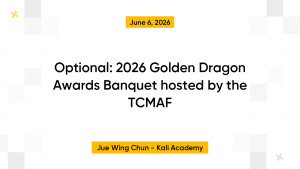 Optional: 2026 Golden Dragon Awards Banquet hosted by the TCMAF