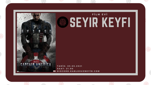 Captain America: First Avenger filmini hep beraber izliyoruz ve yorumluyoruz!