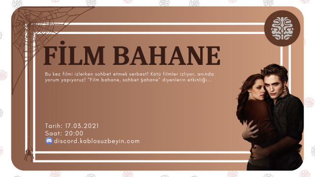 Film bahane, sohbet şahane!