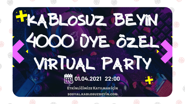 Kablosuz Beyin "4000 Özel" Virtual Party