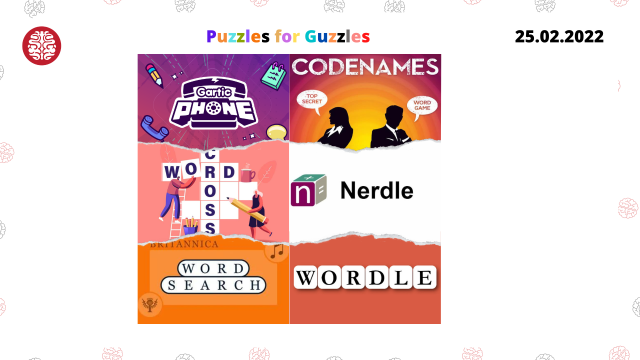 Puzzles for Guzzles