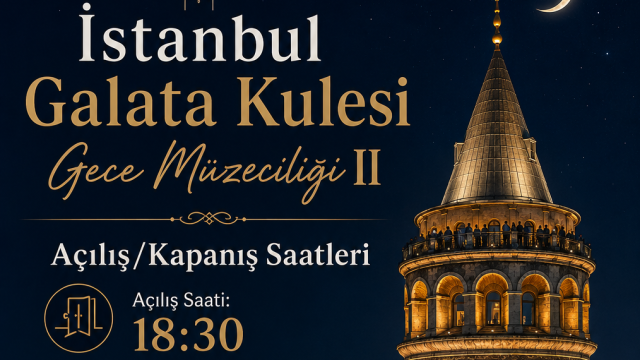Galata Kulesi Gece Müzeciliği
