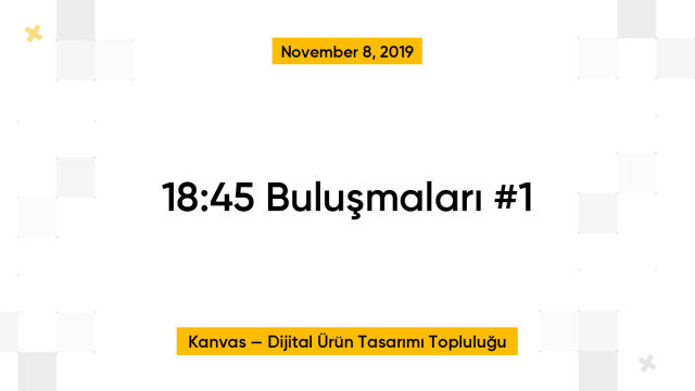 18:45 Buluşmaları #1