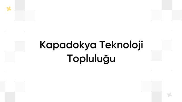 Kapadokya Teknoloji Topluluğu