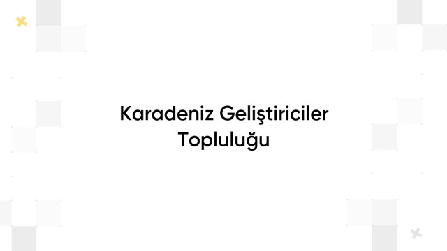 Karadeniz Geliştiriciler Topluluğu