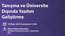 Tanışma ve Üniversite Dışında Yazılım Geliştirme