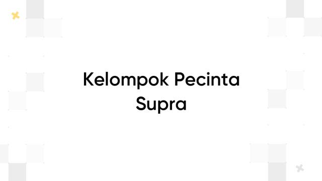 Kelompok Pecinta Supra