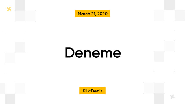 Deneme