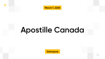 Apostille Canada