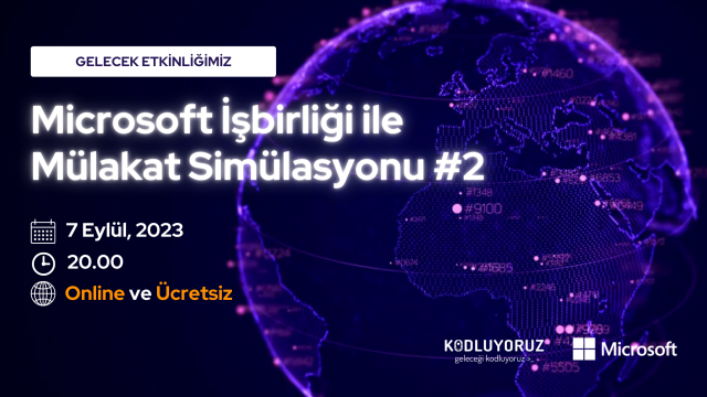 Microsoft İşbirliği ile Mülakat Simülasyonu #2