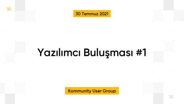 Yazılımcı Buluşması #1