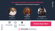 Kronnika Akademi Lansman Webinarı
