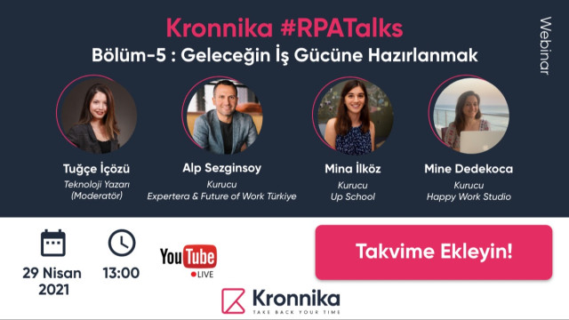 #RPATalks Webinar Serisi Bölüm 5: Geleceğin İş Gücüne Hazırlanmak