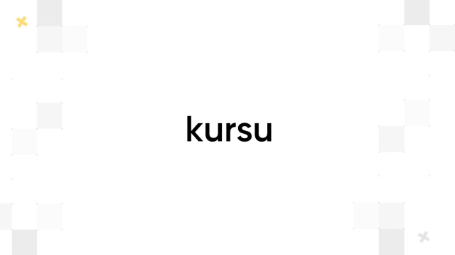 kursu