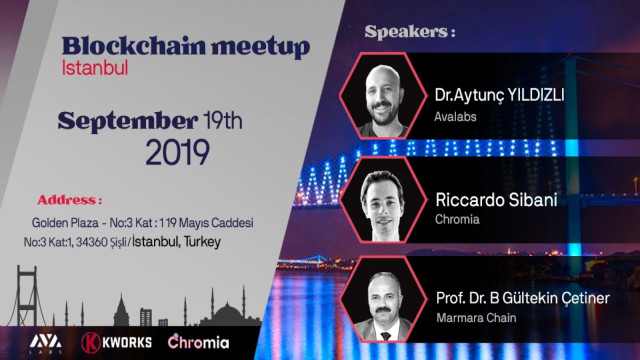 Blockchain Meet-up In Istanbul 2019