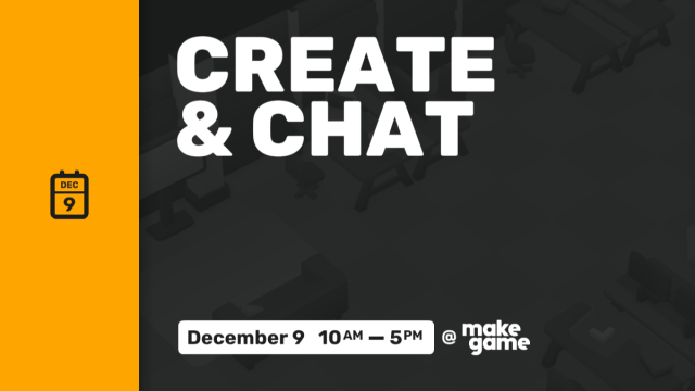 Create & Chat 1 (December 9)