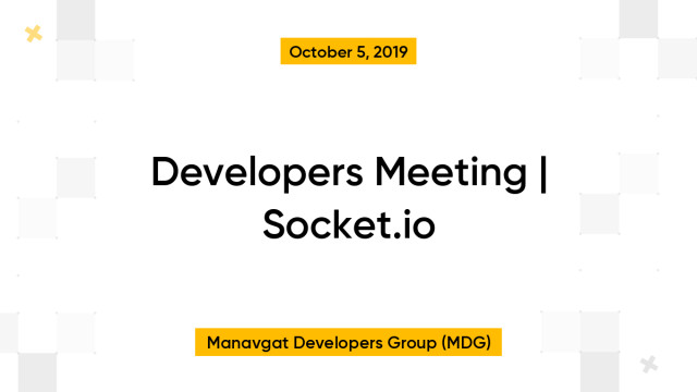 Developers Meeting | Socket.io