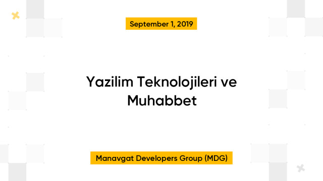 Yazilim Teknolojileri ve Muhabbet