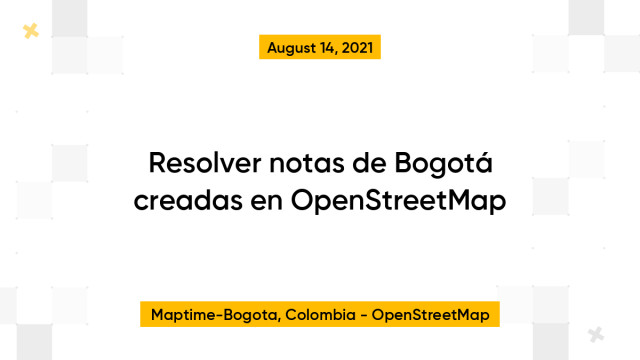 Resolver notas de Bogotá creadas en OpenStreetMap