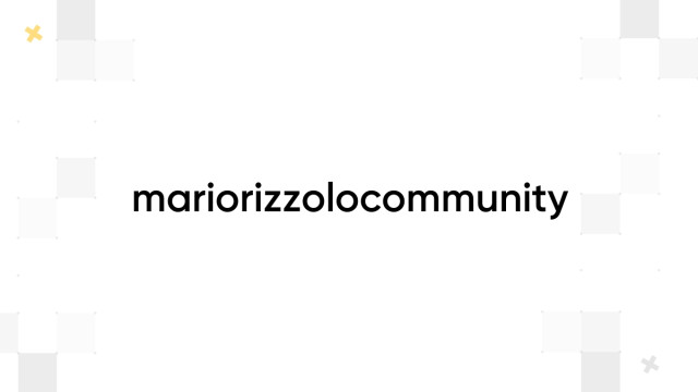 mariorizzolocommunity