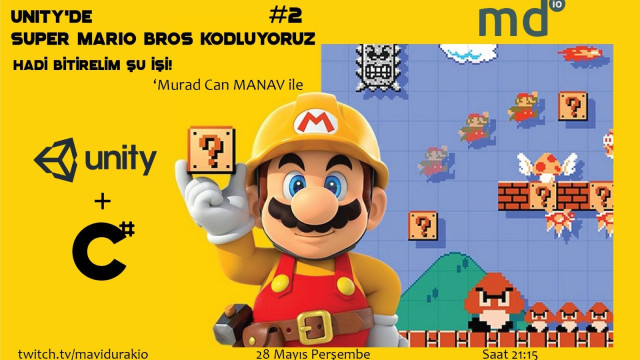 S1E46 - Unity'de Super Mario Bross Kodluyoruz-2