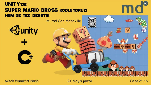 S1E45 - Unity'de Super Mario Bross Kodluyoruz
