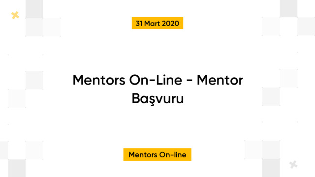 Mentors On-Line - Mentor Başvuru