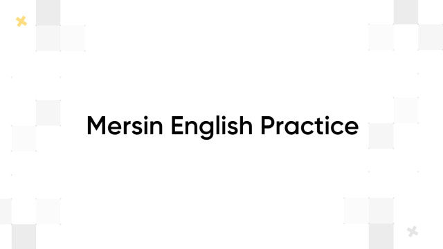 Mersin English Practice