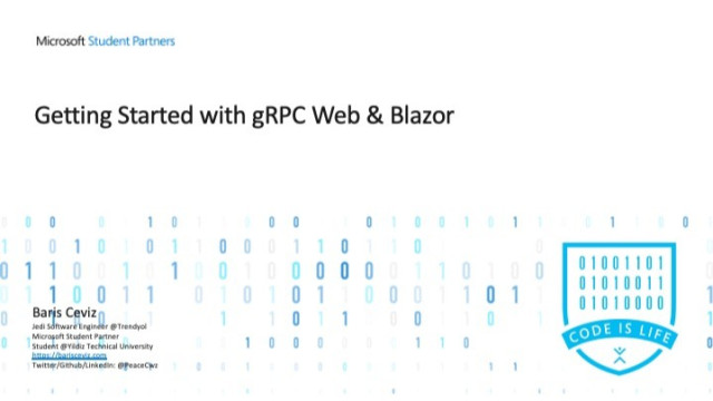 Getting Started with gRPC Web & Blazor