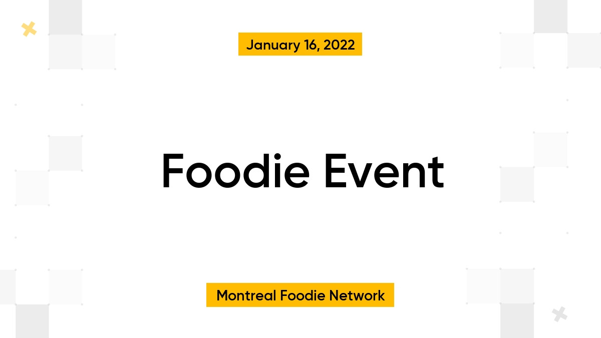 Foodie Event Kommunity