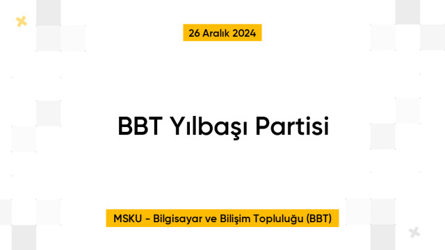 BBT Yılbaşı Partisi