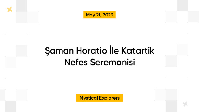 Şaman Horatio İle Katartik Nefes Seremonisi