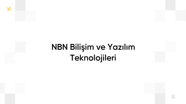 NBN Bilişim ve Yazılım Teknolojileri