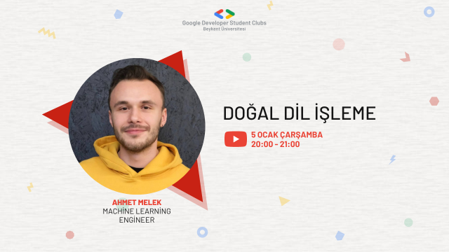 AI Days - Doğal Dil İşleme (NLP) | Ahmet Melek