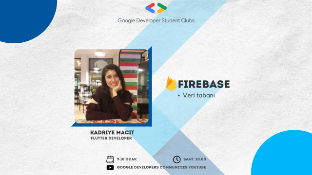 Flutter Fest - Firebase #2 | Kadriye Macit