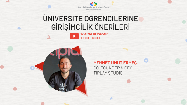 Üniversite Öğrencilerine Girişimcilik Önerileri | Mehmet Umut Ermeç