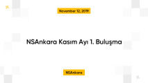 NSAnkara Kasım Ayı 1. Buluşma