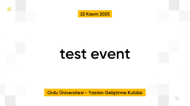 test event