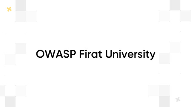 OWASP Firat University
