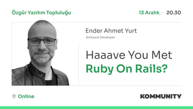 Haaave you met Ruby on Rails?
