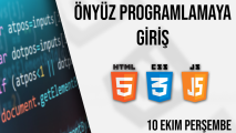 Önyüz Programlamaya Giriş Eğitimi (HTML - CSS)