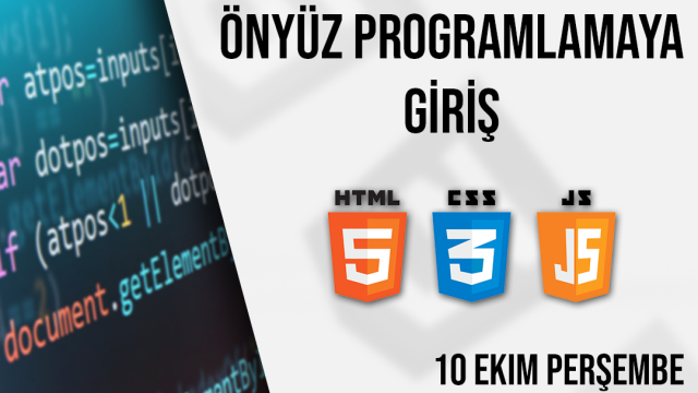 Önyüz Programlamaya Giriş Eğitimi (HTML - CSS)