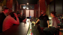 PM Late Liquid Lunch drink-up in Gypsies & Jews 21.12