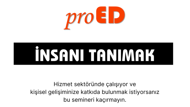 İnsanı Tanımak - Ücretsiz Online Seminer