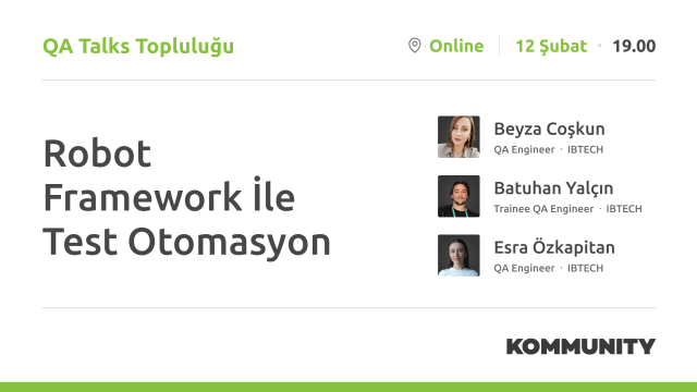 Robot Framework İle Test Otomasyon